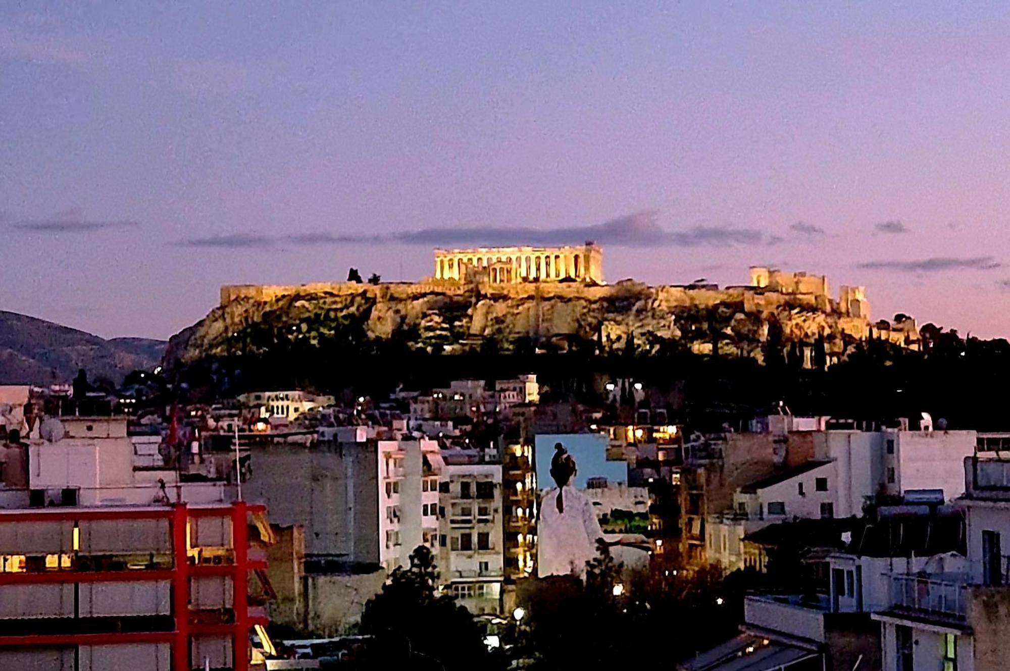 Exquisite Penthouse With Breathtaking Acropolis Panorama View Apartment Атина Екстериор снимка